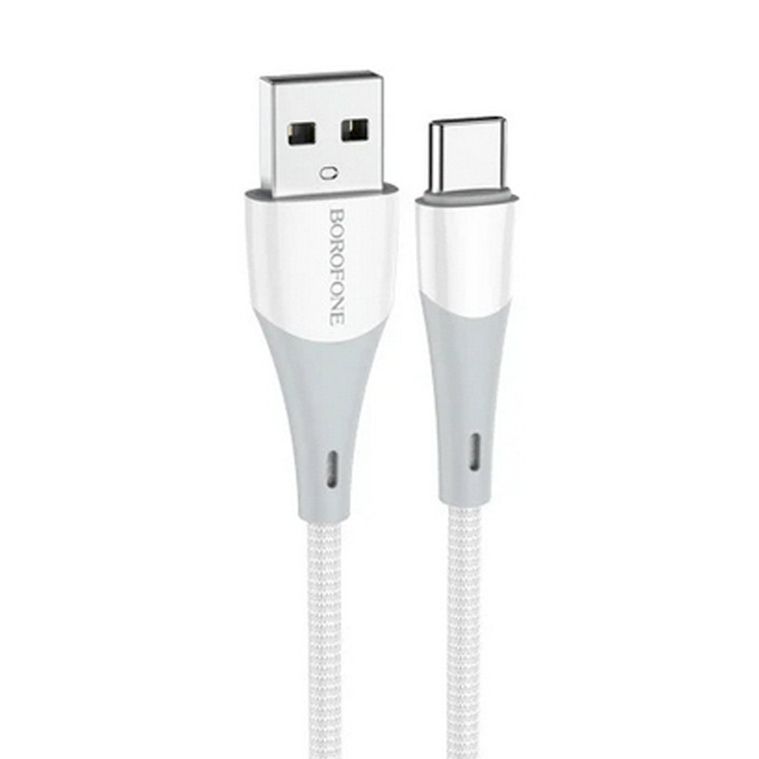

Кабель USB Type-C-USB, 3А, 1 м, белый, Borofone Superior BX60 (6931474753250), BX60