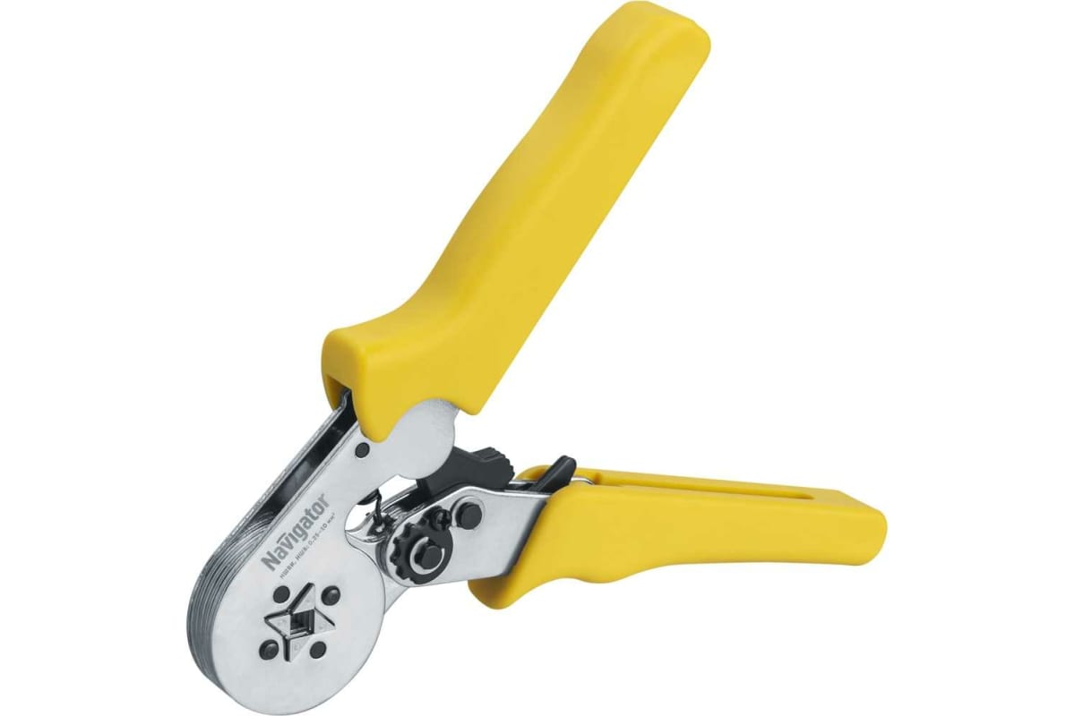 

Пресс-клещи Navigator NHT-Pkv01-D-10 , 0.25-10 мм² (80365), NHT-Pkv01-D-10