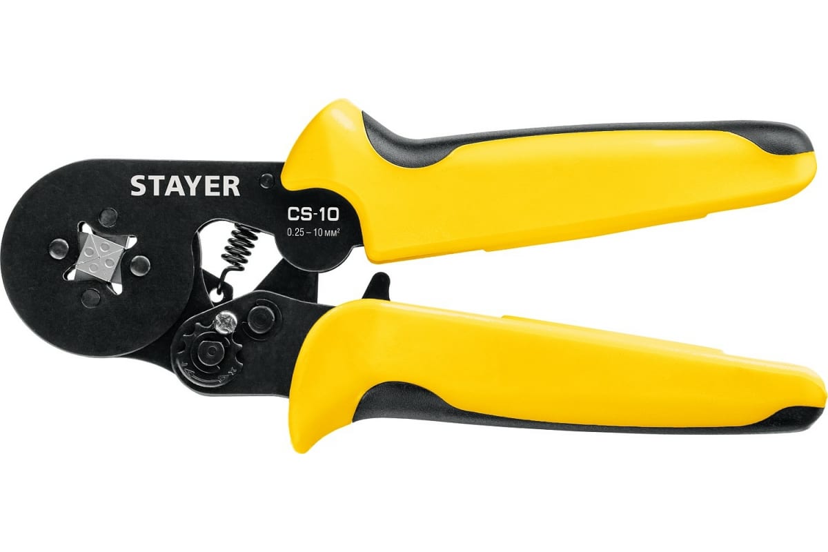 

Пресс-клещи Stayer CS-10 , 0.25-10 мм² (44447), CS-10