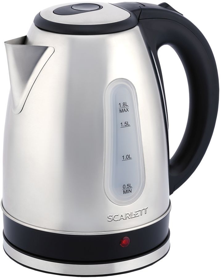 

Чайник Scarlett SC-EK21S75 1.8л. 2.2 кВт, сталь/пластик, серебристый/черный, SC-EK21S75