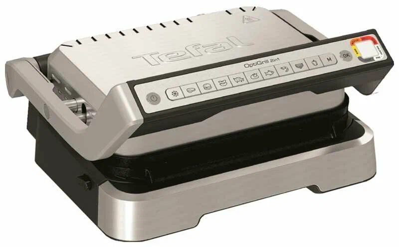 Гриль Tefal GC772D30 2.1 кВт, серый/черный