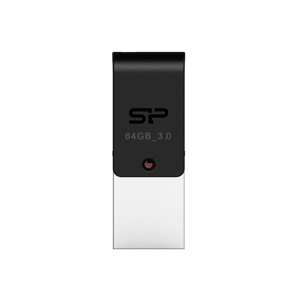 

Флешка 64Gb USB 3.0/microUSB Silicon Power Mobile Mobile X31 , черный (SP064GBUF3X31V1K), Mobile X31