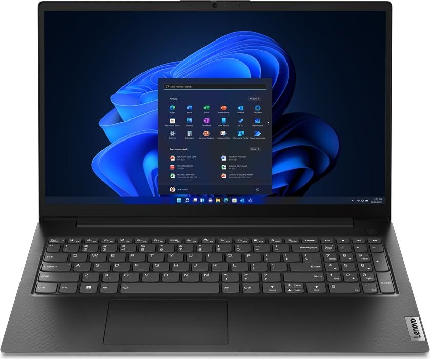 Ноутбук 15.6" Lenovo V15 AMN G4, черный (82YU009XAK)