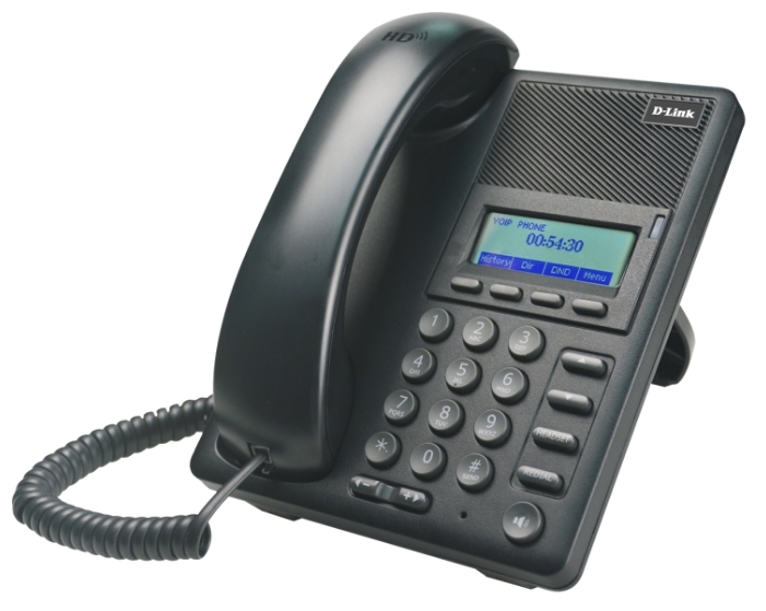 

VoIP-телефон D-link DPH-120S, монохромный дисплей (DPH-120S/F1B), DPH-120S