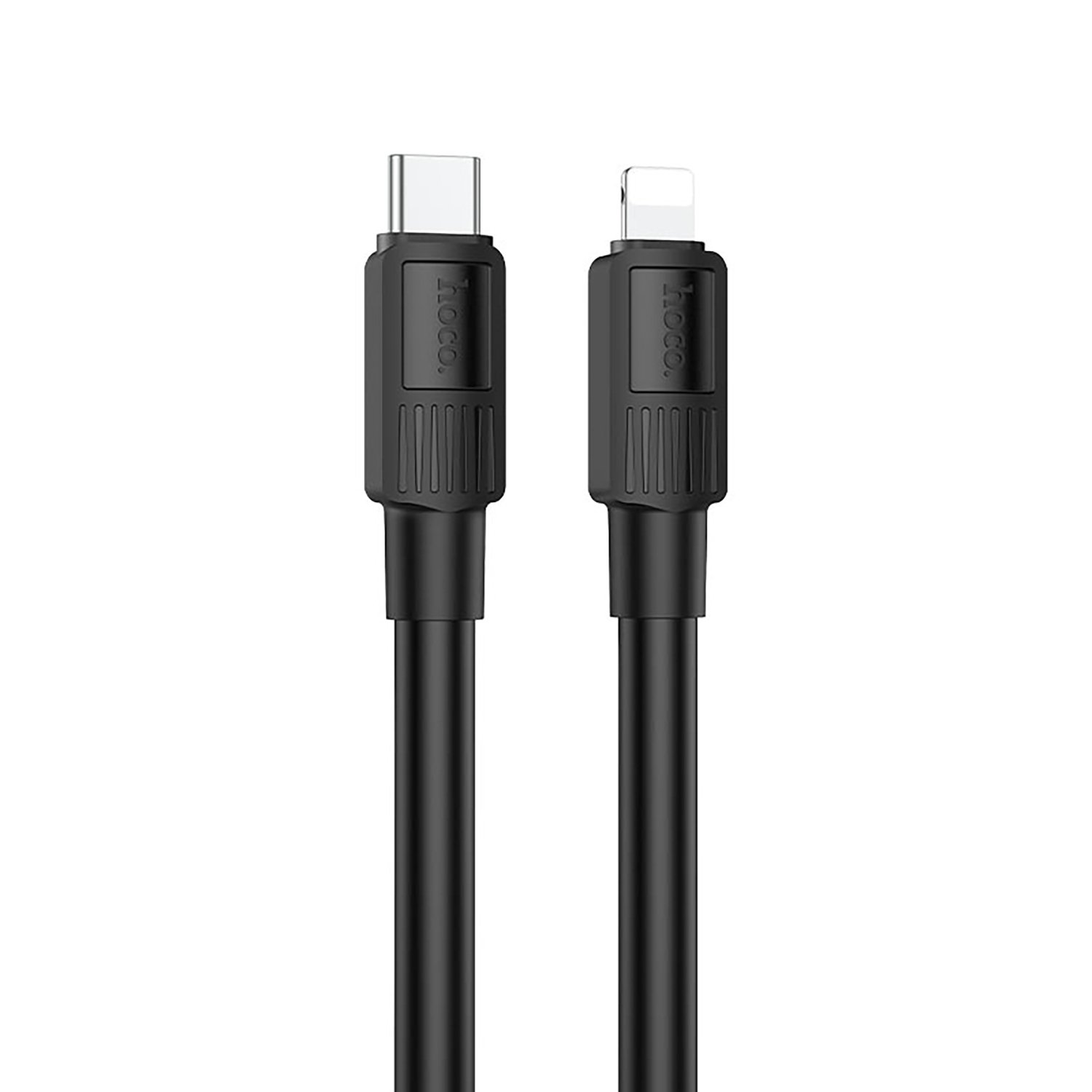 

Кабель USB Type-C-Lightning 8-pin, 3А, 1 м, черный, HOCO Solid X84, X84