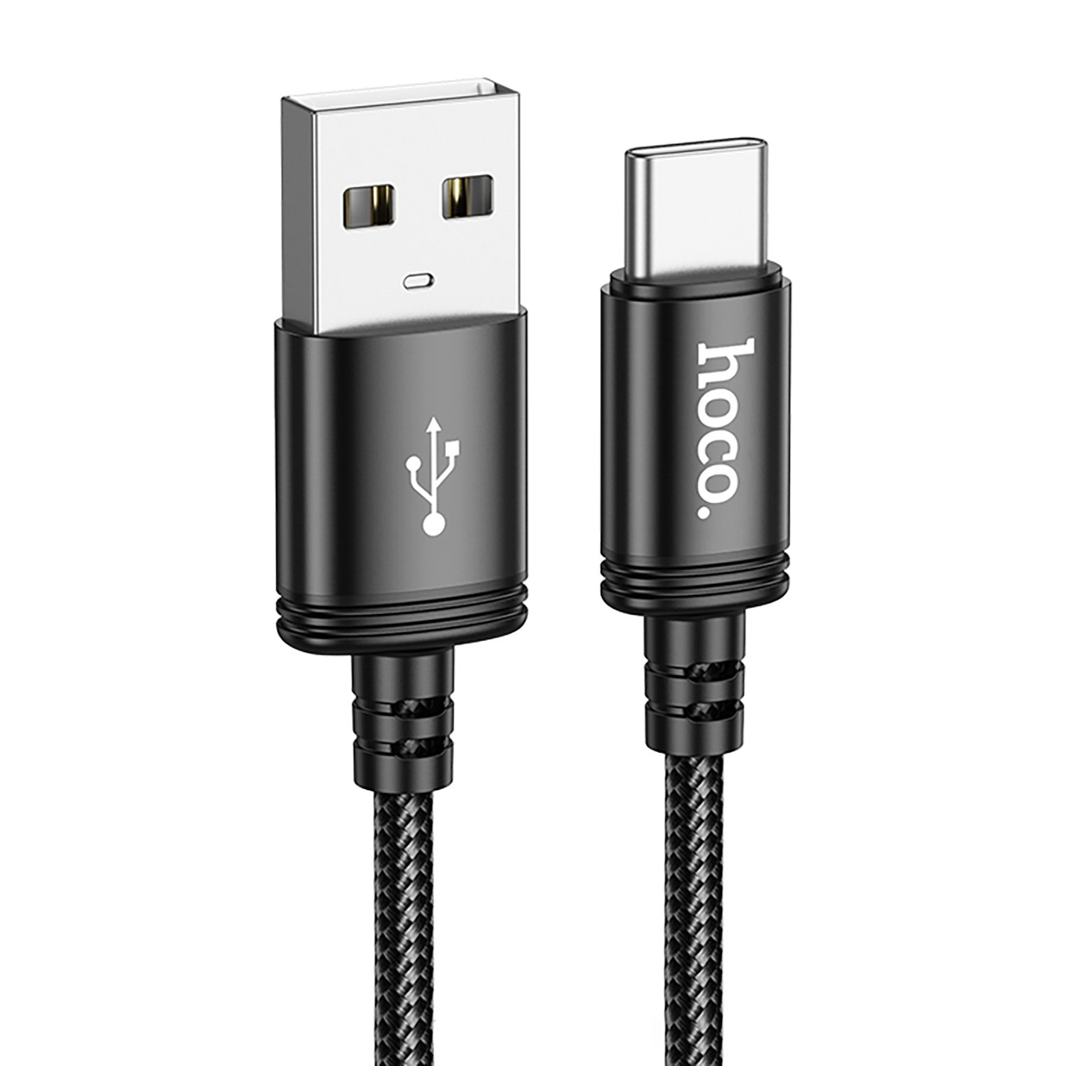 

Кабель USB(Am)-USB Type-C(m), экранированный, 3А, 3 м, черный, HOCO Radiance X91 (6931474788726), X91