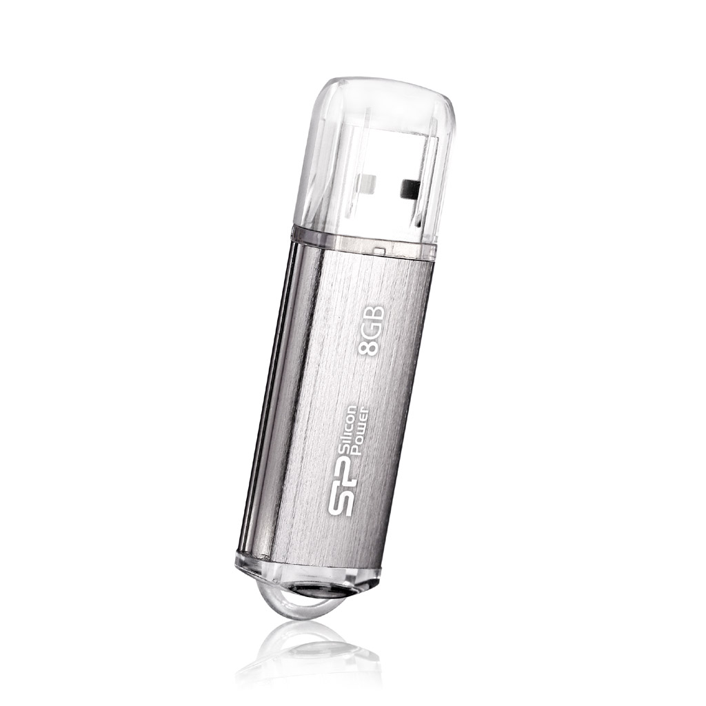 

Флешка 8Gb USB 2.0 Silicon Power Ultima ULTIMA II-I, серебристый (SP008GBUF2M01V1S), ULTIMA II-I