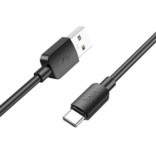 

Кабель USB-USB Type-C, быстрая зарядка, 3А, 1 м, черный, HOCO X96, X96