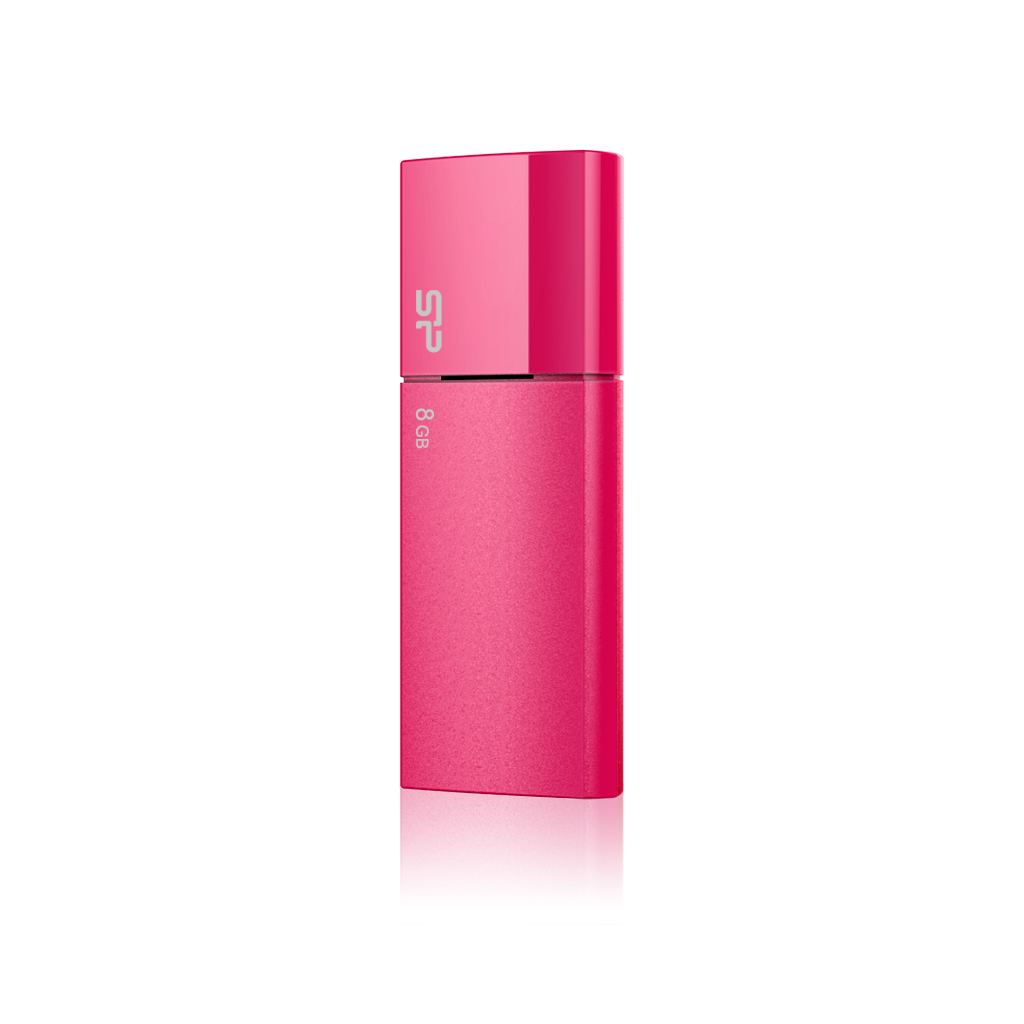 

Флешка 8Gb USB 2.0 Silicon Power Ultima Ultima U05, розовый (SP008GBUF2U05V1H), Ultima U05