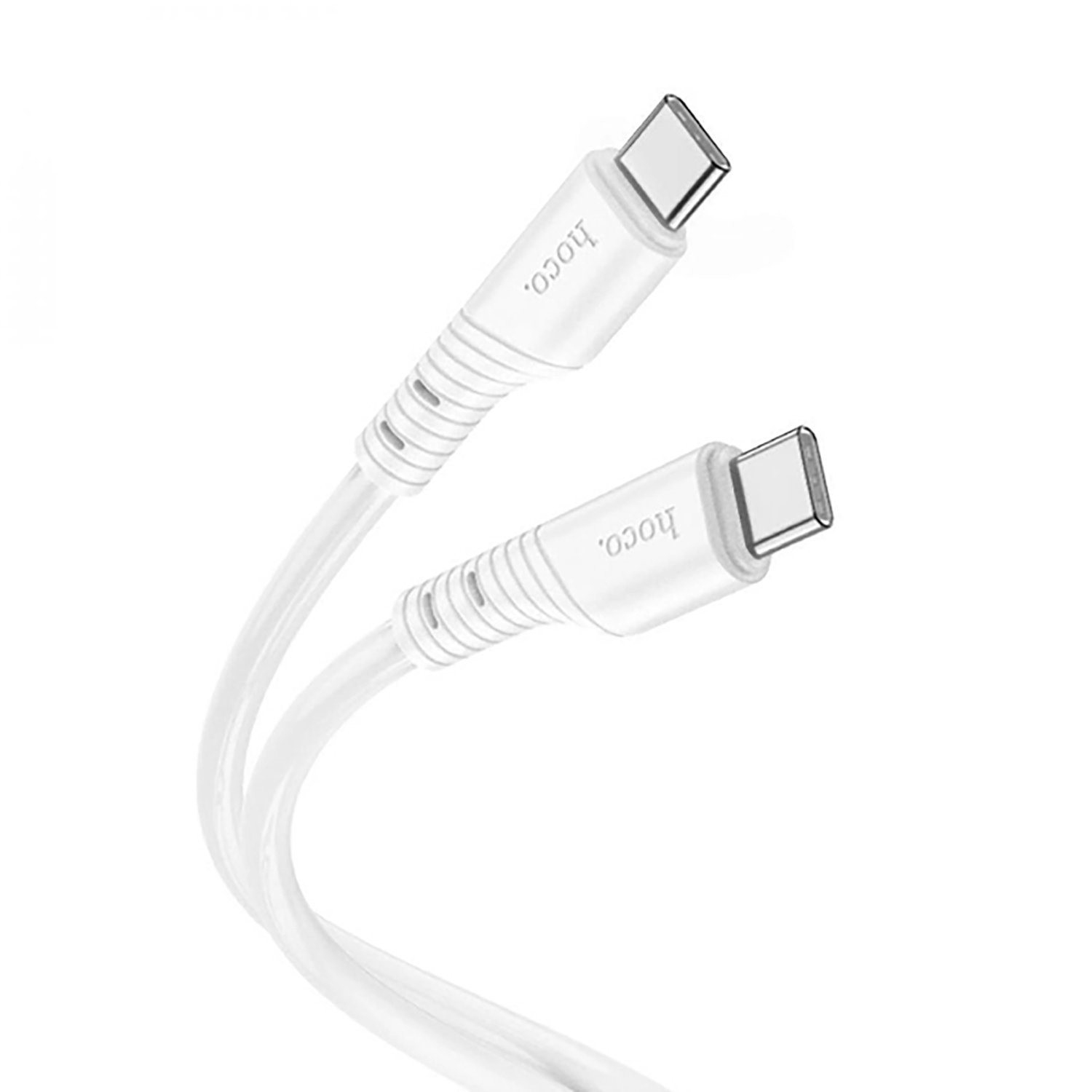 

Кабель USB Type-C-USB Type-C, быстрая зарядка, 3А, 1 м, серый, HOCO Crystal X97, X97