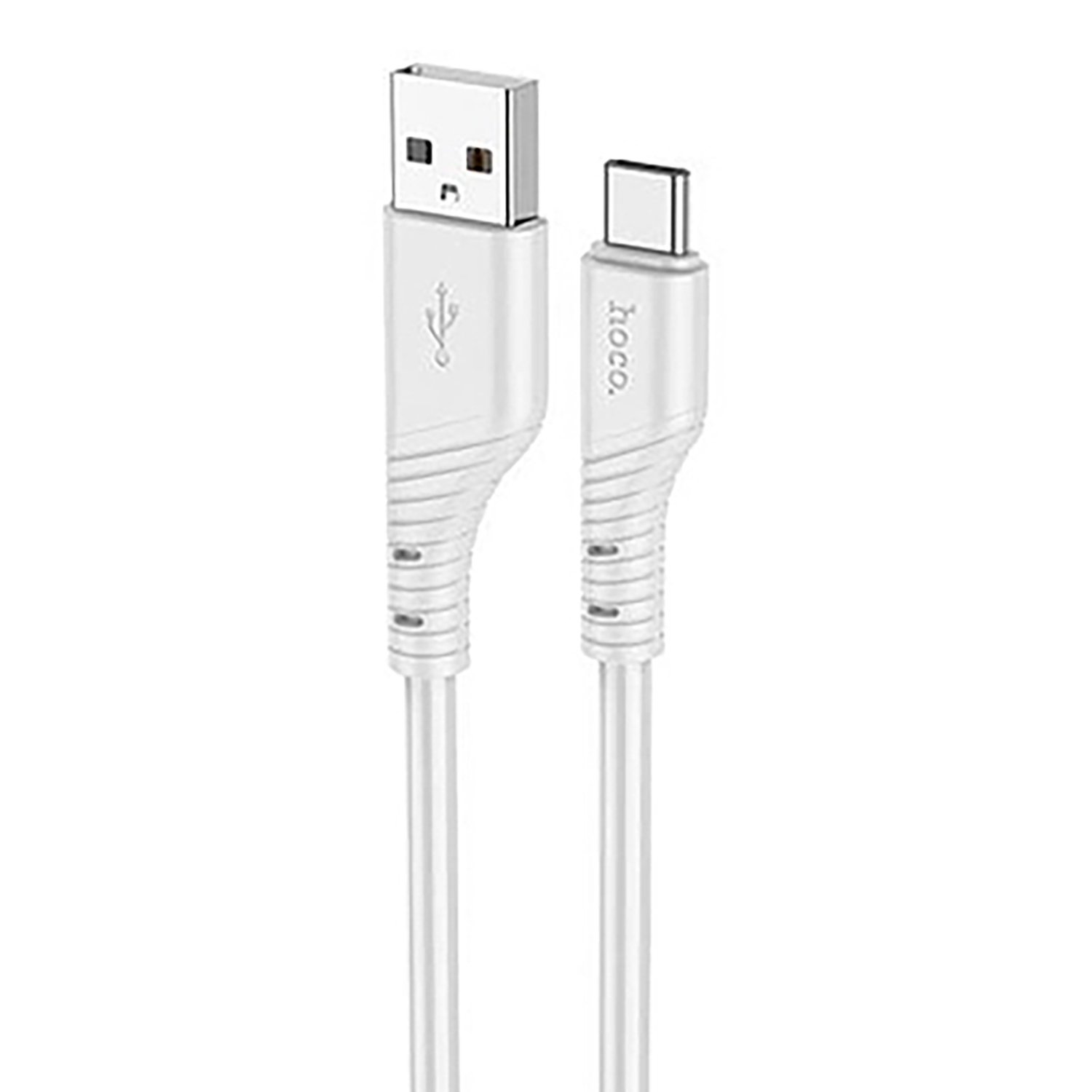 

Кабель USB-USB Type-C, 3А, 1 м, серый, HOCO Crystal X97, X97