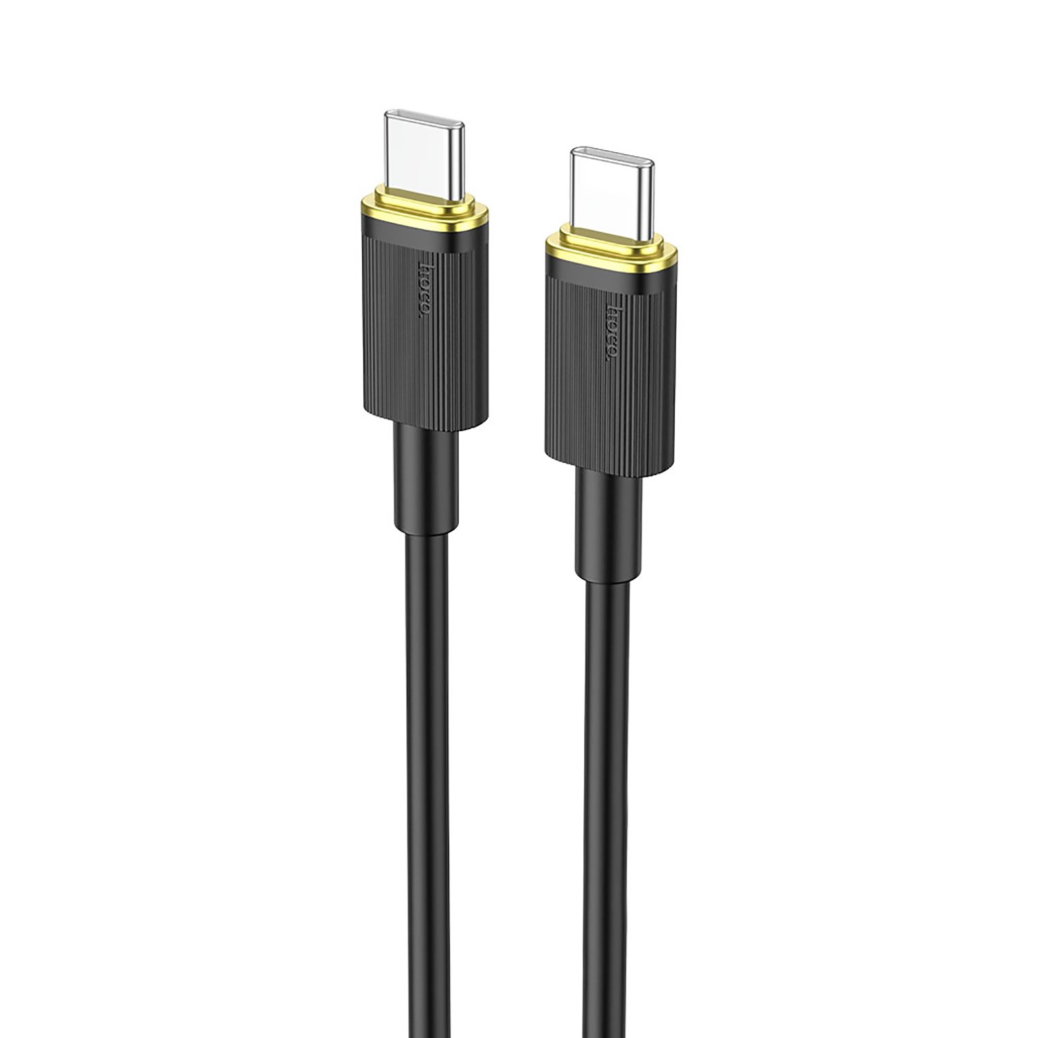 

Кабель USB Type-C-USB Type-C, быстрая зарядка, 5А, 1.2 м, черный, HOCO U109, U109