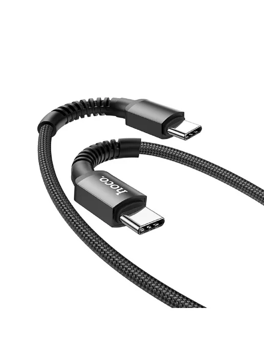 

Кабель USB Type-C-USB Type-C, 3А, 1 м, черный, HOCO X71 Especial (6931474759016)