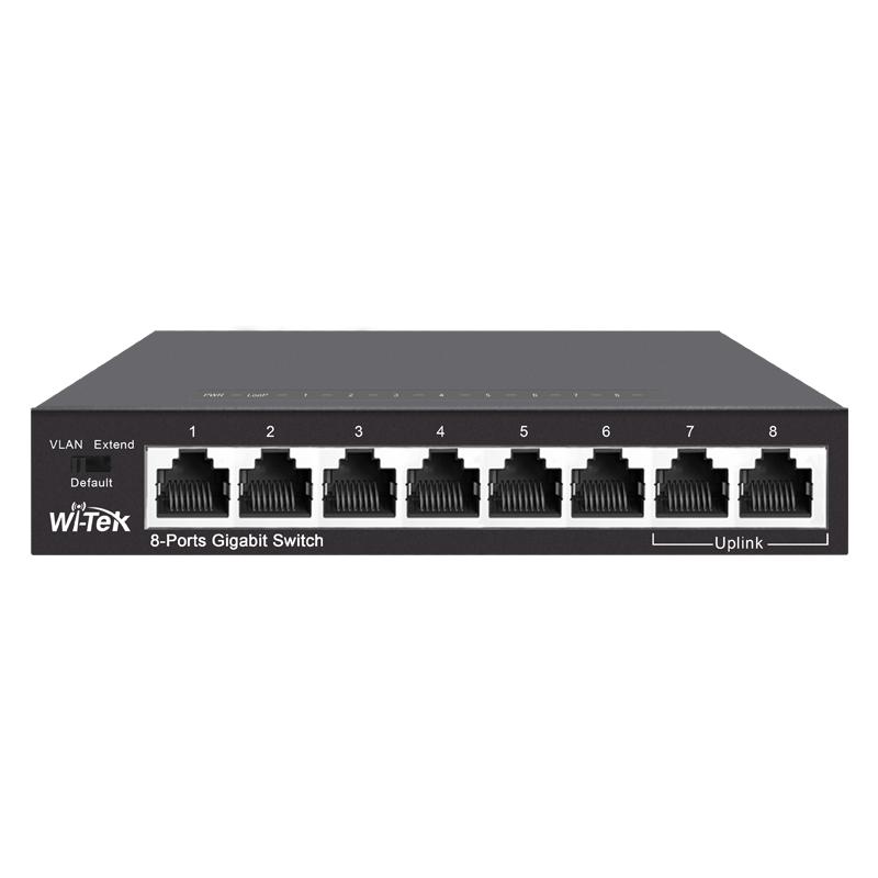 Коммутатор Wi-Tek WI-SG108, 8x1 Гбит/с (WI-SG108 v2)