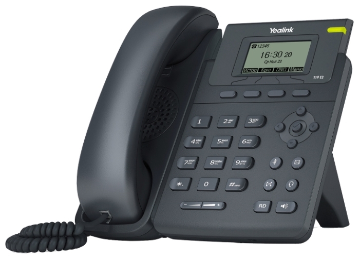 VoIP-телефон Yealink SIP-T19 E2, 1 SIP-аккаунт