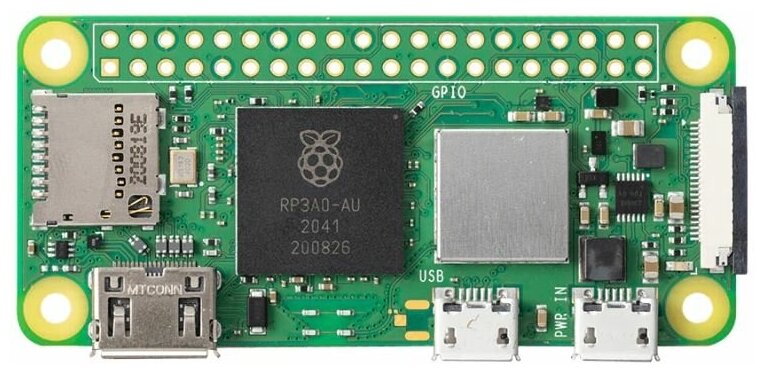 

Микрокомпьютер Raspberry Pi Zero 2 W, Broadcom BCM2711 1.5 ГГц, 512Mb LP-DDR2 MicroSD, WiFi, BT, microHDMI (RA743), Pi Zero 2 W