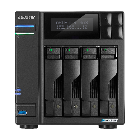 Сетевой накопитель (NAS) ASUSTOR LOCKERSTOR 4 Gen2 (AS6704T), слоты 4x2.5"/3.5" SATA3 (AS6704T)