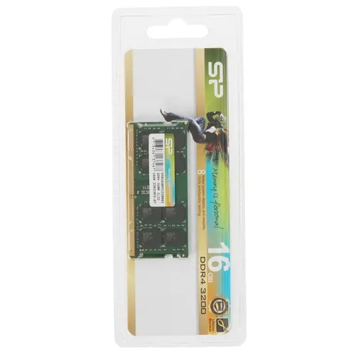 Память DDR4 SODIMM 16Gb, 3200MHz, CL22, 1.2V, Silicon Power (SP016GBSFU320B02) Retail