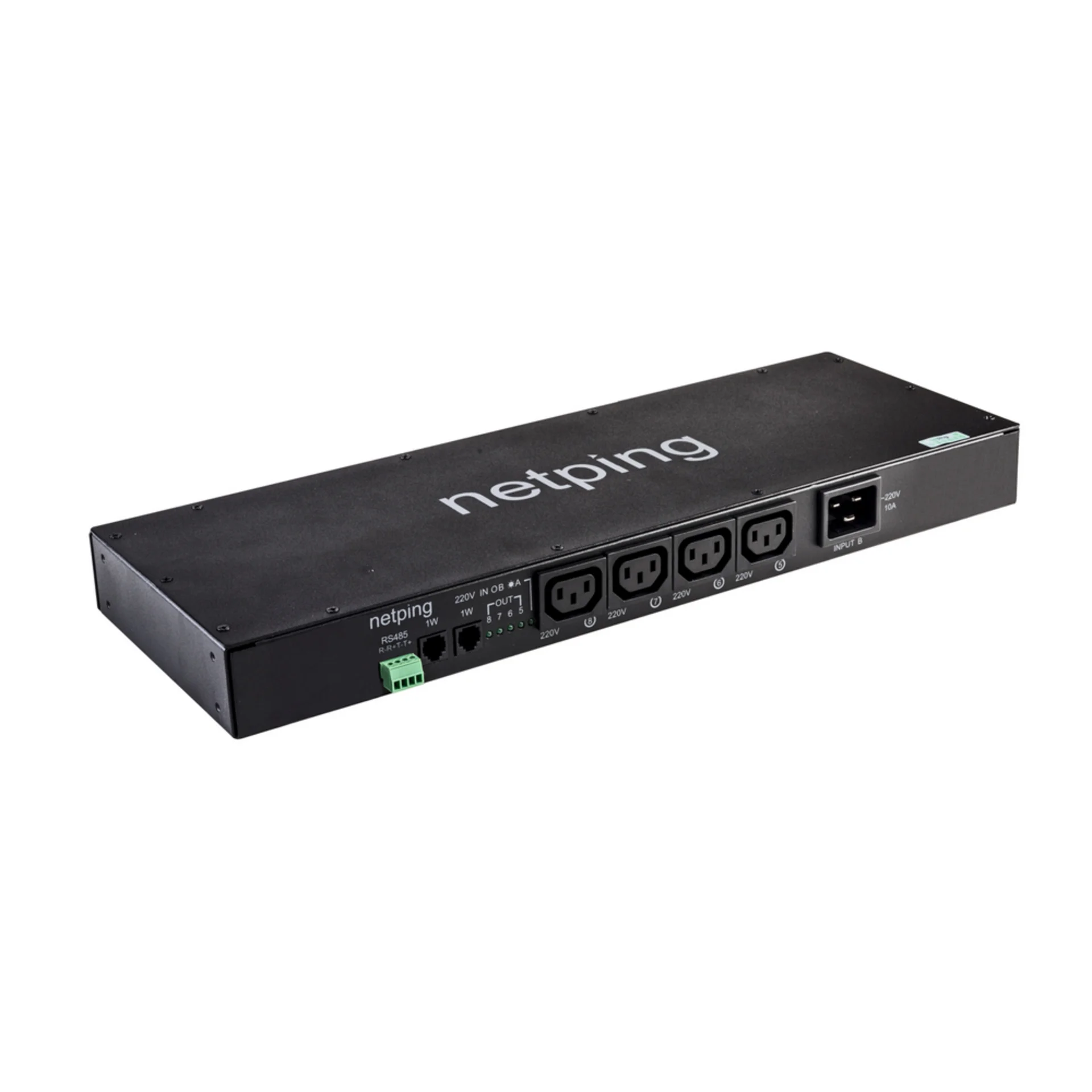 

Устройство NetPing 8-PWRv7.5-ETH для удаленного управления розетками по сети Ethernet/Internet с функцией автоматического ввода резервной линии электропитания, черный (NetPing-8-PWRv7.5-ETH), 8-PWRv7.5-ETH