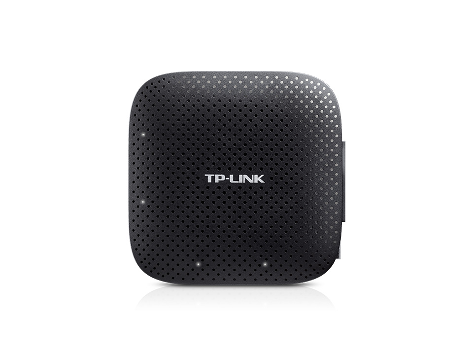 Концентратор Tp-Link UH400, 4xUSB 3.0, черный