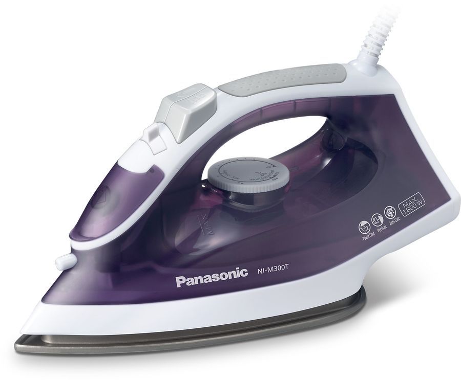 Утюг Panasonic NI-M300T 1.8 кВт, фиолетовый/белый