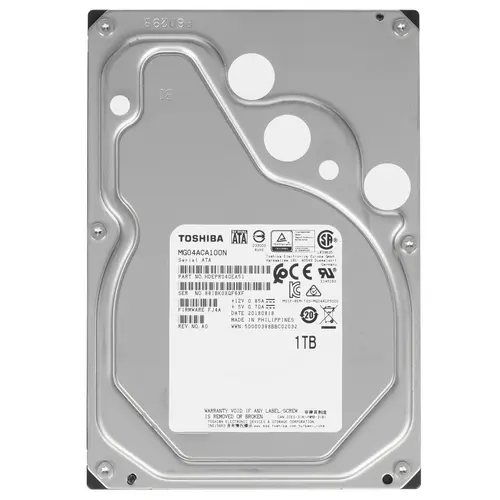 

Жесткий диск (HDD) SuperMicro 1Tb, 3.5", 7200rpm, 128Mb, SATA3 (HDD-T1000-MG04ACA100N)