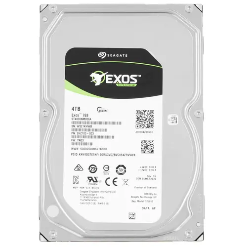 

Жесткий диск (HDD) Supermicro 4Tb, 3.5", 7.2K, 128Mb, SATA3 (HDD-T4000-ST4000NM000A)