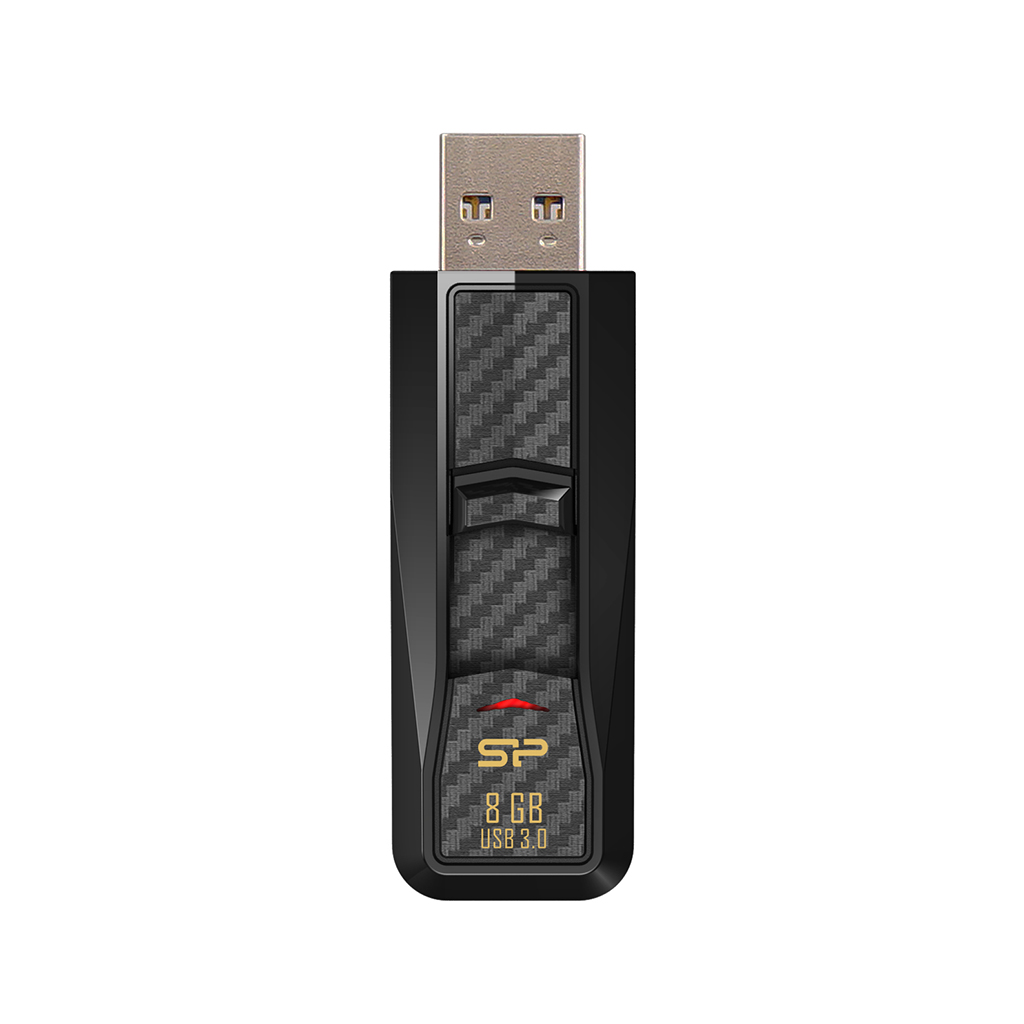 Флешка 8Gb USB 3.0 Silicon Power Blaze Blaze B50, черный (SP008GBUF3B50V1K)