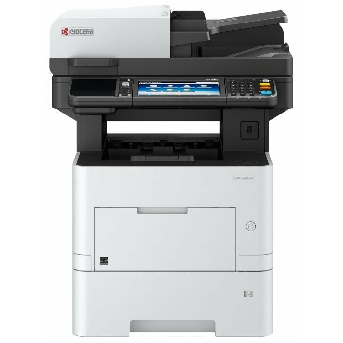

МФУ лазерный Kyocera Ecosys M3655idn, A4, ч/б, 55 стр/мин (A4 ч/б), 1200x1200 dpi, дуплекс, ДАПД-100 листов, сетевой, USB, черный (1102TB3NL1), M3655idn