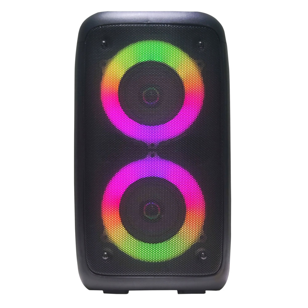 

Портативная акустика Ginzzu GM-916B, 10 Вт, FM, USB, microSD, Bluetooth, подсветка, черный, GM-916B