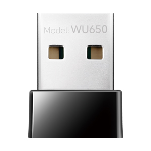 Адаптер Wi-Fi Cudy WU650, 802.11a/n/ac, 2.4 / 5 ГГц, до 633 Мбит/с, 17 дБм, USB