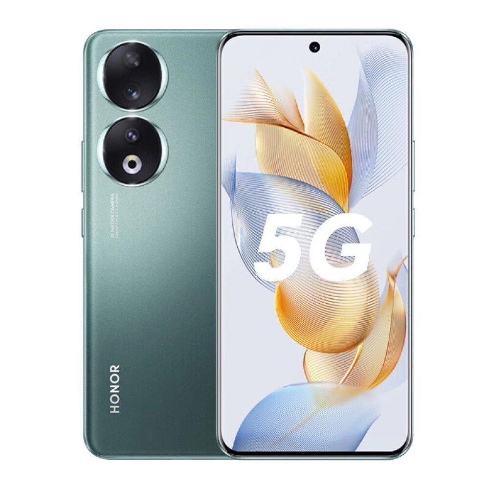 

Смартфон Honor 90, 6.7" 2664x1200 AMOLED, Qualcomm Snapdragon 7 Gen 1, 12Gb RAM, 512Gb, 3G/4G/5G, NFC, Wi-Fi, BT, 3xCam, 2-Sim, 5000 мА⋅ч, USB Type-C, Android 13, зеленый (5109ATRU), 90