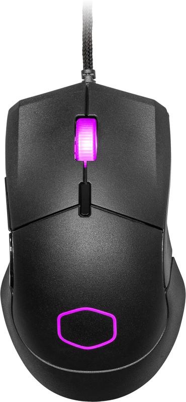 

Мышь проводная Cooler Master MM310, 12000dpi, оптическая светодиодная, USB, черный (MM-310-KKOL1), MM310