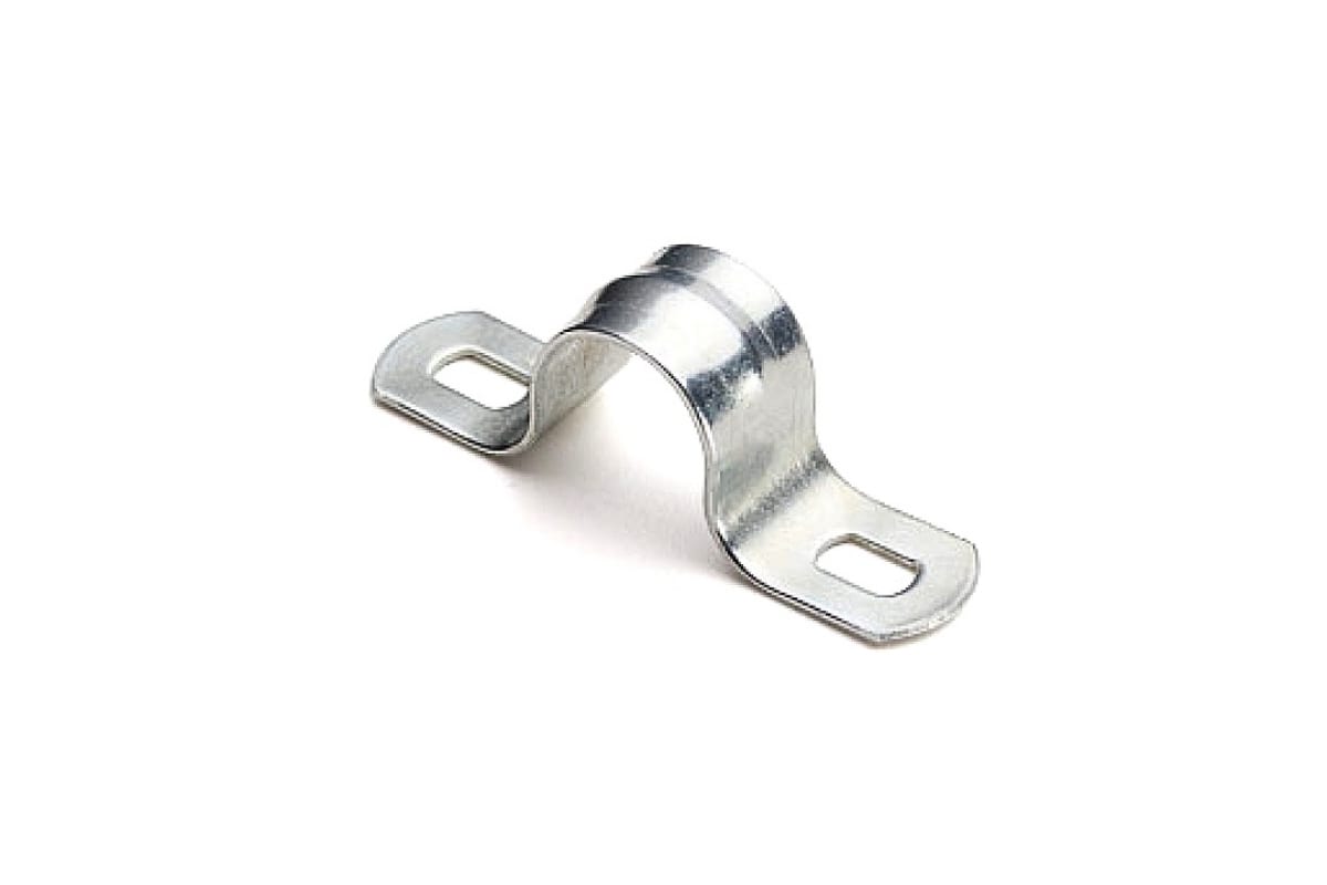 Скоба металлическая двухлапковая 1.2 см-1.3 см, 100 шт., EKF sm-2-12-13 цена за 1 шт
