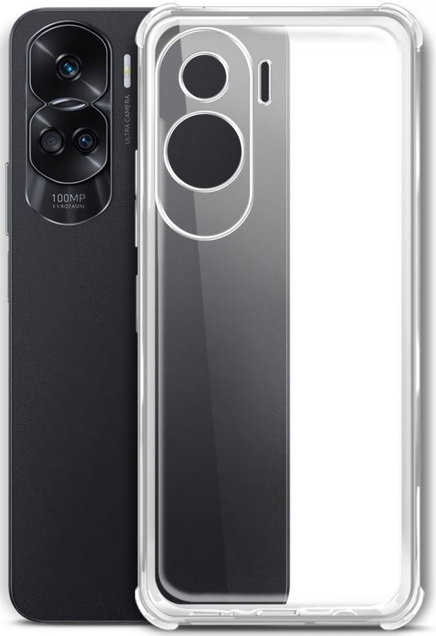 

Чехол-накладка BoraSCO для смартфона HONOR 90 Lite, силикон, прозрачный (72469)