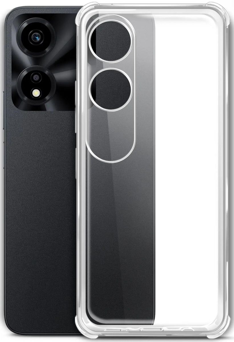 

Чехол-накладка BoraSCO для смартфона HONOR X5 Plus, силикон, прозрачный (72471)