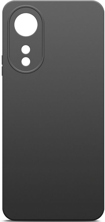 Чехол-накладка BoraSCO для смартфона Oppo A58 4G, силикон, черный