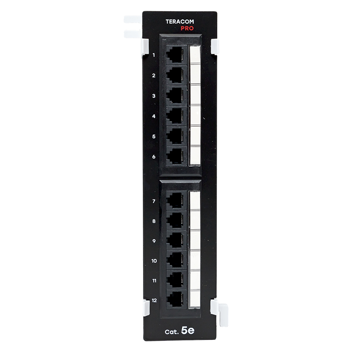 

Патч-панель настенная 1U, неукомплектованная, черный, TERACOM PRO, EKF (TRP-WPP-5EUTP-12), TERACOM PRO