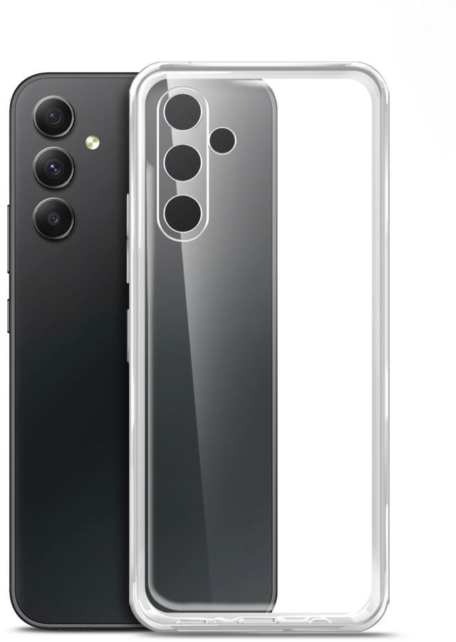

Чехол-накладка BoraSCO для смартфона Samsung Galaxy A34, силикон, прозрачный (71455)