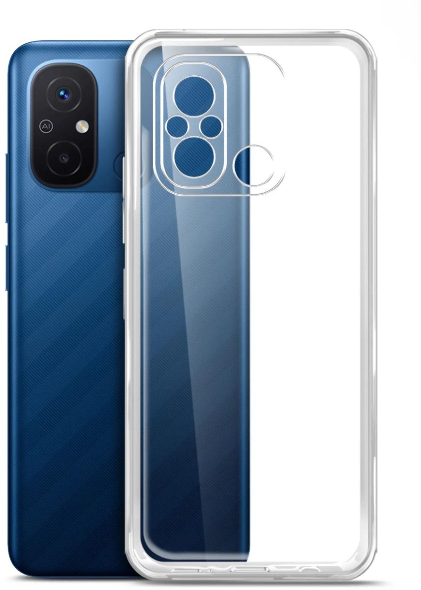 

Чехол-накладка BoraSCO для смартфона Xiaomi Redmi 12C, силикон, прозрачный (71688)