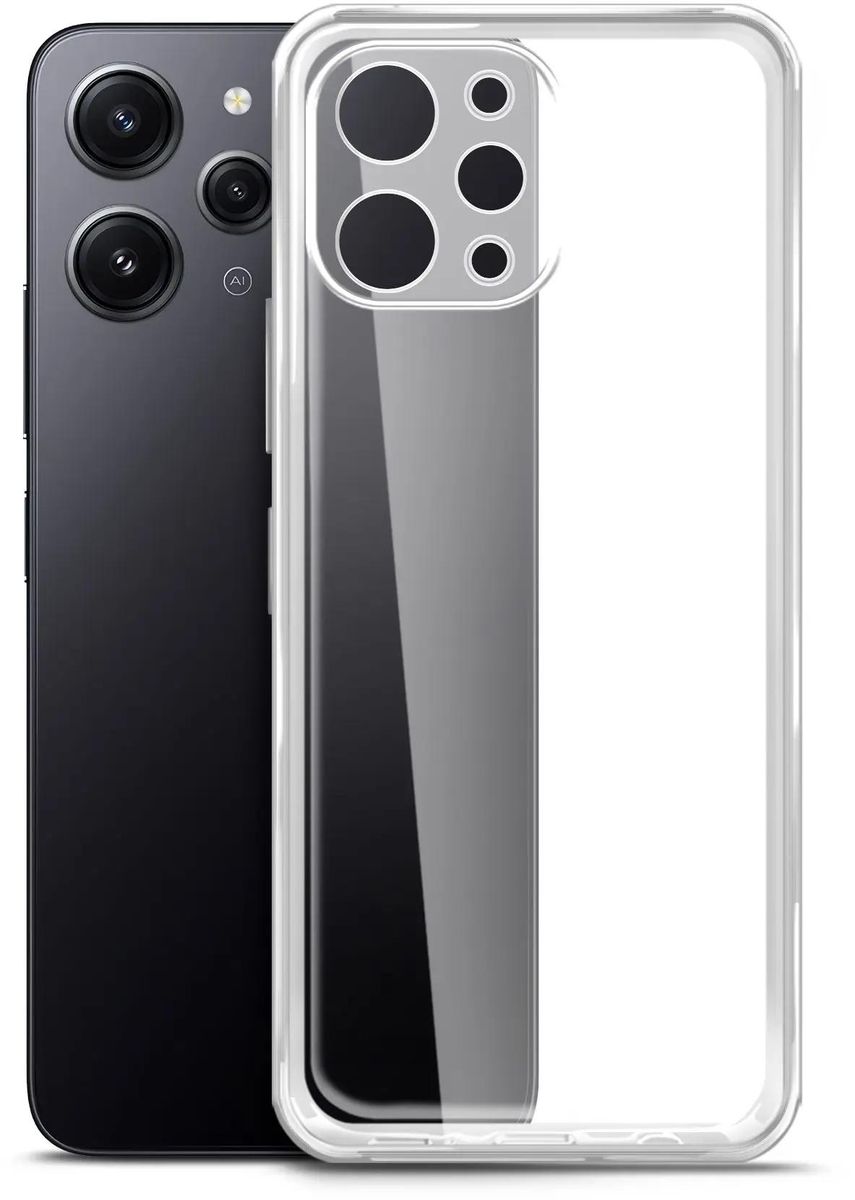 

Чехол-накладка BoraSCO для смартфона Xiaomi Redmi 12, силикон, прозрачный (72126)