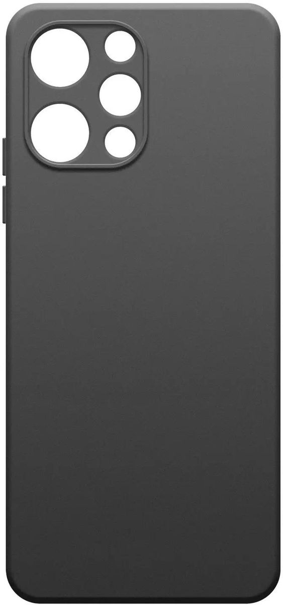 

Чехол-накладка BoraSCO для смартфона Xiaomi Redmi 12, силикон, черный (72127)