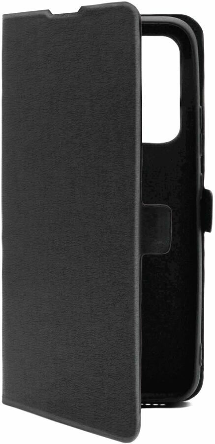 

Чехол-книжка BoraSCO для смартфона Xiaomi Redmi 10C, искусственная кожа/микрофибра, черный (70391)