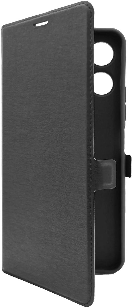 

Чехол-книжка BoraSCO для смартфона Xiaomi Redmi 12, искусственная кожа/микрофибра, черный (72129)