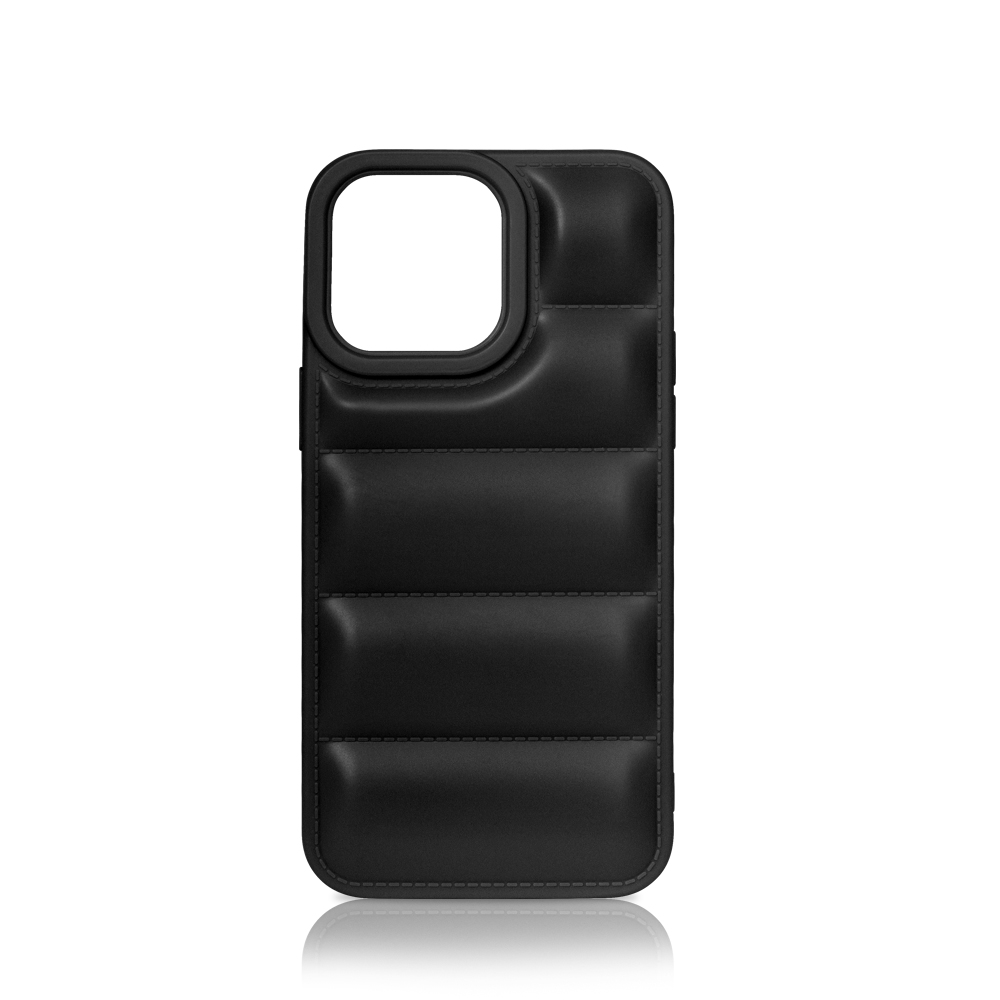 

Чехол-накладка DF для смартфона Apple iPhone 14 Pro, силикон, черный (DF iJacket-03)