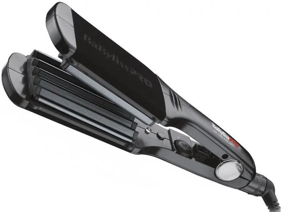 

Щипцы-гофре Babyliss BAB2512EPCE, 200°C, 125 Вт, керамика покрытие, режимов: 5, 2.7 м, черный, BAB2512EPCE