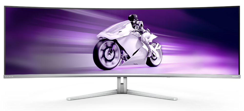 

Монитор 49" Philips Evnia 49M2C8900 (00/01) QD-OLED, изогнутый, 5120x1440 (32:9), 1000кд/м2, 240 Гц, 0.1 мс, 178°/178°, HDMI, DisplayPort, USB Type-C, USB-Hub, серый (49M2C8900 (00/01)), 49M2C8900 (00/01)