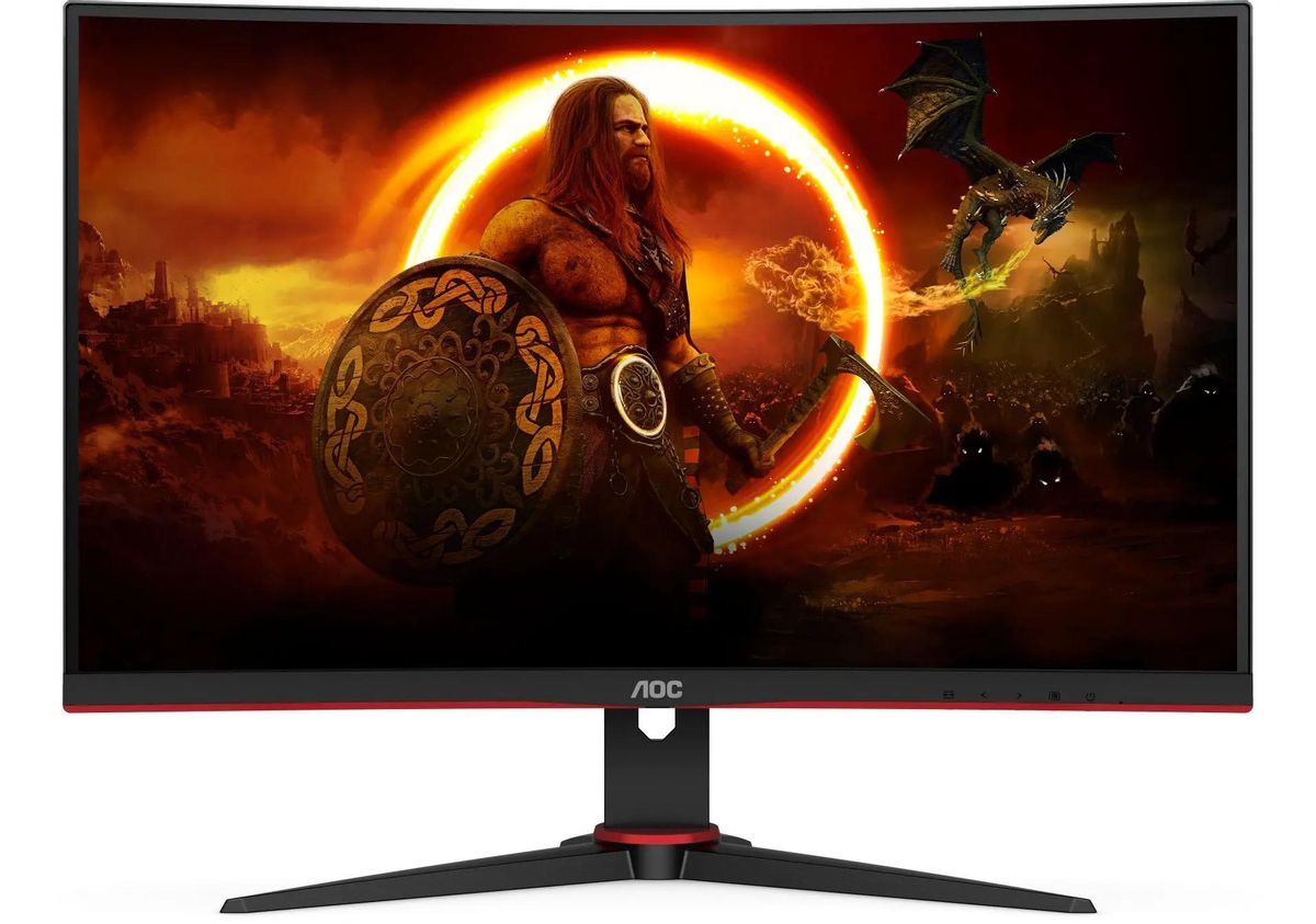 

Монитор 27" AOC Gaming C27G2E VA, 1920x1080 (16:9), 250кд/м2, 240 Гц, 1 мс, 178°/178°, VGA, HDMI, DisplayPort, Thunderbolt, черный/красный (C27G2E), C27G2E
