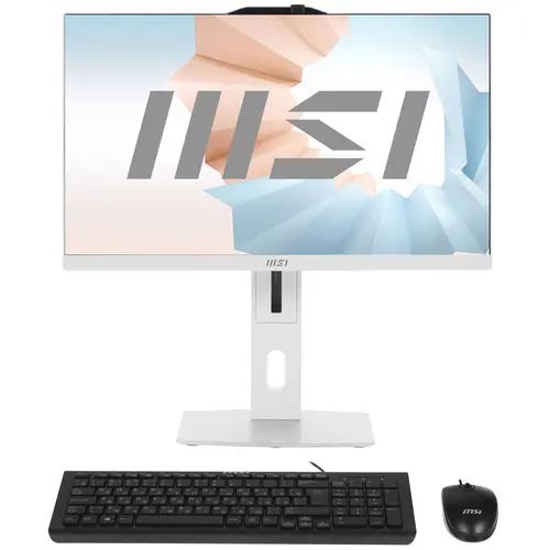 

Моноблок MSI Modern AM242P 12M-673XRU 23.8" 1920x1080, Intel Core i5-1235U 1.3 ГГц, 16Gb RAM, 1Tb HDD, 256Gb SSD, Intel Iris Xe Graphics, WiFi, BT, Cam, без ОС, белый, клавиатура, мышь (9S6-AE0712-673), 12M-673XRU