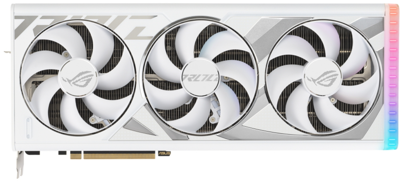 

Видеокарта ASUS NVIDIA GeForce RTX 4080 ROG STRIX OC White Edition, 16Gb DDR6X, 256 бит, PCI-E, 2HDMI, 3DP, Retail (90YV0IC3-M0NA00), ROG STRIX OC White Edition